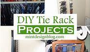 19 DIY Tie Rack Projects - How To Make Tie Rack