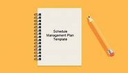 Schedule Management Plan Template [Free Download] | ProjectPractical.com