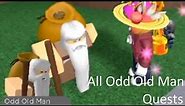 Roblox Epic Minigames All Odd Old Man Quests (not a tutorial)