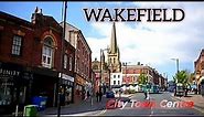 Wakefield ||City Town Centre Of Wakefield, Yorkshire England