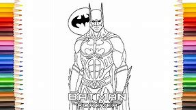 BATMAN Coloring Pages | Awesome Batman Forever Coloring Pages