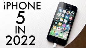 iPhone 5 In 2022! (Still Worth It?) (Review)