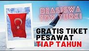KUPAS TUNTAS BEASISWA TURKIYE DIYANET VAKFI (TDV) 2021