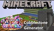 How to make the best cobblestone generator - Minecraft Skyblock [OPBlocks]