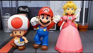 Jakks Pacific Mario, Princess Peach, And Toad 3 Pack Figure Review!
