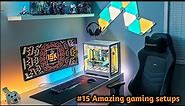 15 Amazing gaming setups 😍| gaming setup ideas