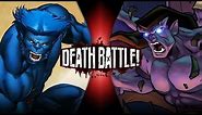 Beast VS Goliath (Marvel VS Gargoyles) | DEATH BATTLE!