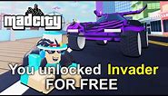 HOW TO GET INVADER IN MAD CITY FAST! (Roblox)