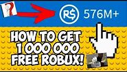 How To Get 1000000 Free Robux on Roblox!
