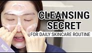 A Perfect Facial Cleansing Secret for Daily Skincare Routine | Wishtrend TV