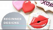 How to Decorate Pretty Cookies (Valentine's for Beginners)!