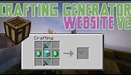 Custom crafting recipes GENERATOR (v2.0) | Minecraft 1.9 One command Block