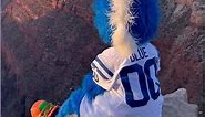 living on the edge 😳 | Blue Indianapolis Colts Mascot
