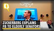 Mark Zuckerberg Has a Hard Time Explaining Facebook to Elderly Senators