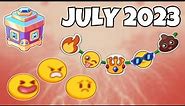 Prodigy Math Game | *NEW* July 2023 Member Box Opening! (Emojis!)