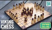 Viking Chess game - Hnefatafl - Scrapwood Challenge ep23