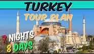 7 Nights 8 Days Turkey Tour Plan | Turkey Tour | Turkey Travel Guide | 8 Days Turkey Trip
