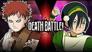 Gaara VS Toph (Naruto VS Avatar) | DEATH BATTLE!