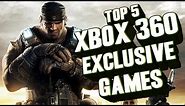 Top 5 - Xbox 360 exclusive games of all time
