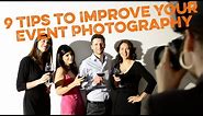 9 Quick Tips to Make You an Event Photography Pro