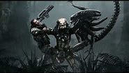 Fondo de Pantalla Animado Alien, Predator y Humano de Alien VS Predator 👽 en Movimiento [4K] [HD]