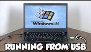 Installing Windows 98 on a Modern Laptop