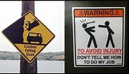 Funny Warning Signs around the world