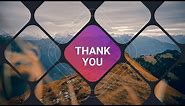 How To Make a Creative Thank You Slide Quickly In PowerPoint