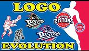 Detroit Pistons LOGO Evolution