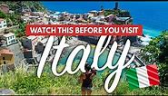 ITALY TRAVEL TIPS FOR FIRST TIMERS | 50 Must-Knows Before Visiting Italy + What NOT to Do!