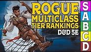Rogue Multiclass Tier Ranking in Dungeons and Dragons 5e