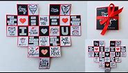 Beautiful Handmade Valentine's Day Card Idea||Diy Greeting Cards For Valentine’s Day