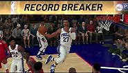 NBA 2K19 My Career EP 53 - Windmill Oop Assists Record!