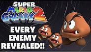 Super Mario Galaxy 2 - All Enemies Names & Information