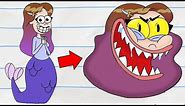 SCARY Mermaid! | Boy & Dragon | Cartoons for Kids | WildBrain Bananas