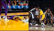 Lance Stephenson shocks the Lakers bench after breaks Jeff Green's ankles with epic crossover