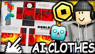 The AI Roblox Clothing Maker IS CRAZY! (Easily Make Avatar Outfits)