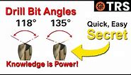 How to Angle a Drill Bit 'Using a SIMPLE TRADE SECRET'
