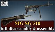SIG SG 510: full disassembly & assembly