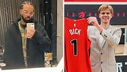 Drake pokes fun at Raptors rookie Gradey Dick's name with viral meme