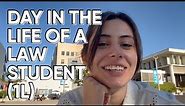 A *REAL* DAY IN THE LIFE OF A LAW STUDENT | 1L law student, law school vlog, Loyola Law School