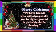 Merry Christmas 2023 || Christmas Wishes for Friends || Wishes, Messages and Quotes