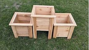 DIY Cedar Planter Build | Easy to Make | Inexpensive Planter | DIY Furniture