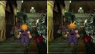 Final Fantasy VII PS1 vs PS4 Graphics Comparison