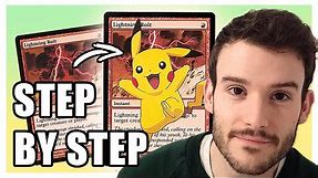TUTORIAL ► HOW TO Alter MTG Cards in 4 STEPS