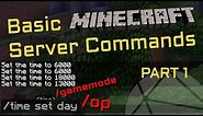 How To Use Commands On Your Minecraft Server (How To OP Yourself) [Part 1]