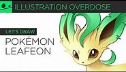 Let's Draw Pokemon 470 - Leafeon