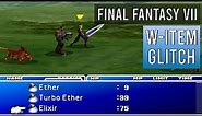Final Fantasy 7's W-Item Glitch explained