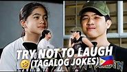 TAGALOG JOKES (Try Not To Laugh!!) | Ranz and Niana