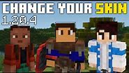 How To Change Your Skin in Minecraft 1.20.4 (Java Edition)